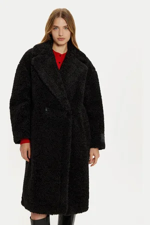 HUGO BOSS Fellmantel Malite-1 50523262 Oversize