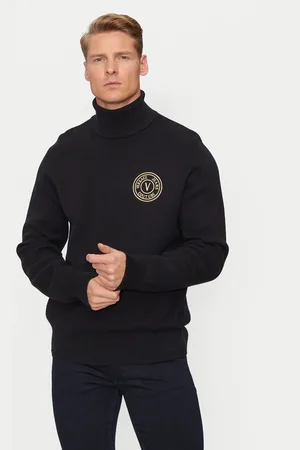 VERSACE Rollkragenpullover 77GAFM07 Regular Fit