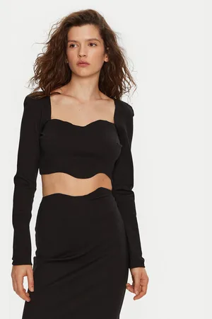 Staud Bluse Corde R24P1122PT Slim Fit
