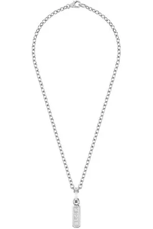 Philipp Plein Halskette Gothic Tag PJTEA04NU