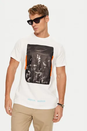 OFF-WHITE T-Shirt OMAA002G190010160188 Regular Fit