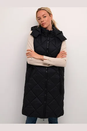 Cream Bodywarmer Crgaiagro 10611585 Loose Fit