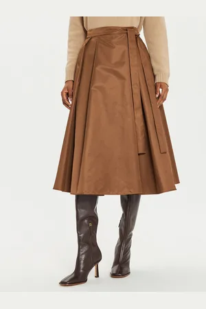 Max Mara Trapezförmiger Rock Tema 2425106082 Regular Fit