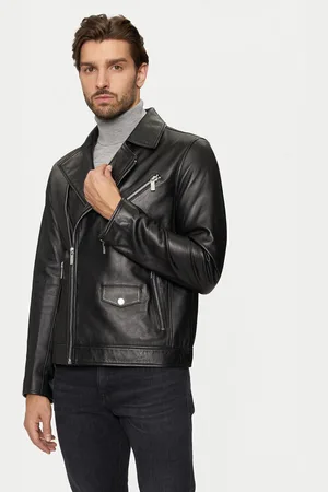 Karl Lagerfeld Lederjacke 555021 544421 Regular Fit