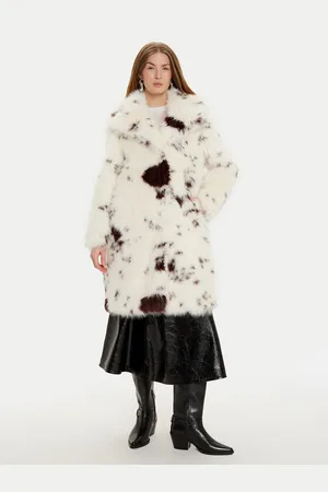 Sisley Pelzmantel 2WIWLN05A Comfort Fit