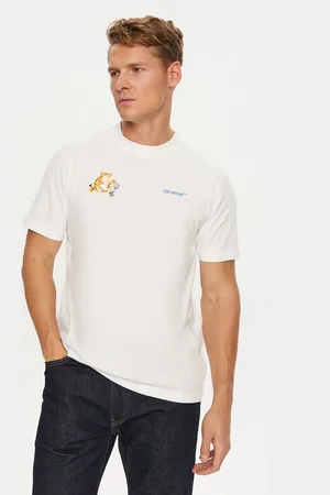 OFF-WHITE T-Shirt OMAA027T22JER0070145 Regular Fit