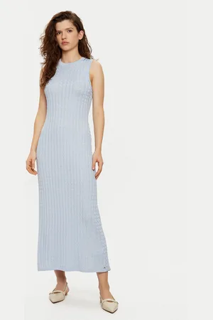 Tommy Hilfiger Strickkleid WW0WW43999 Slim Fit