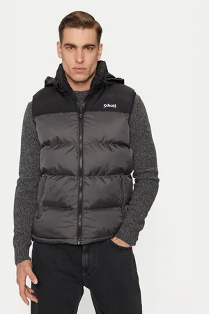 Schott NYC Weste UTAHV Regular Fit