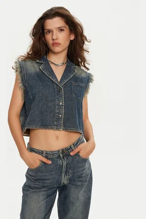 ONE TEASPOON Weste 26512 Relaxed Fit