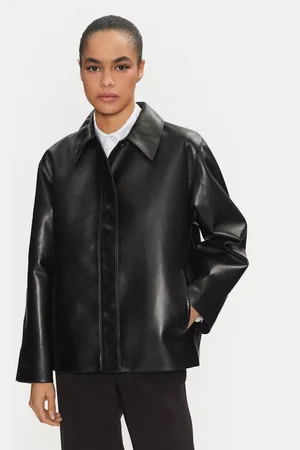 Calvin Klein Lederjacke K20K208337 Relaxed Fit