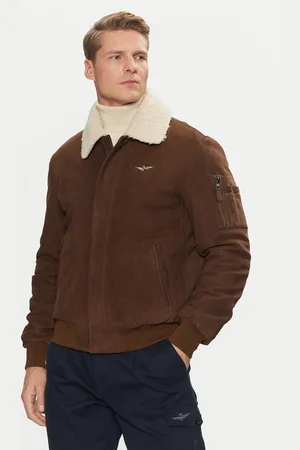 Aeronautica Militare Jacke aus Kunstleder 242PN948PL248 Regular Fit