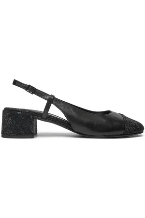 Tory Burch Sandalen Cap-Toe Pave Singback Pump 160256