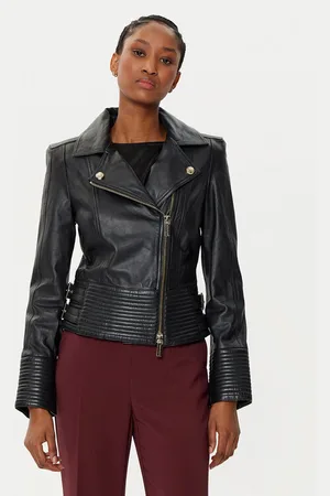 Guess Lederjacke 5RGL11 7167Z Regular Fit
