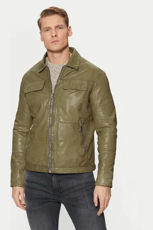Milestone Lederjacke 511099 60605 Regular Fit