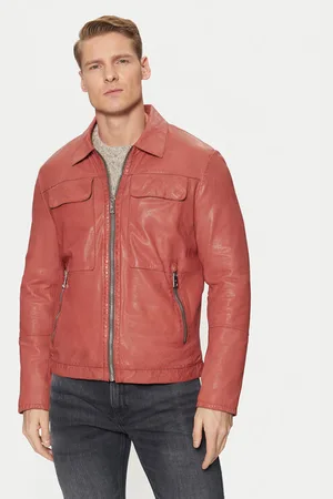 Milestone Lederjacke Boston 511099 60605 Regular Fit
