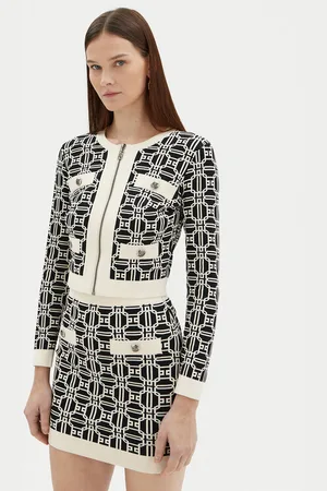Elisabetta Franchi Strickjacke MK-32B-47E2-V340 Regular Fit
