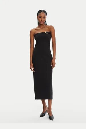 Staud Abendkleid Beekman 24F2142PT Slim Fit