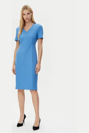 HUGO BOSS Kleid für den Alltag Damaisa 50490044 Slim Fit