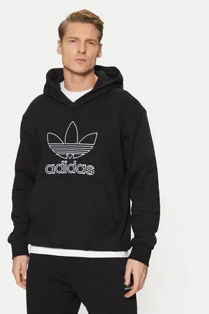 adidas Sweatshirt adicolor Outline Trefoil JP1079 Loose Fit