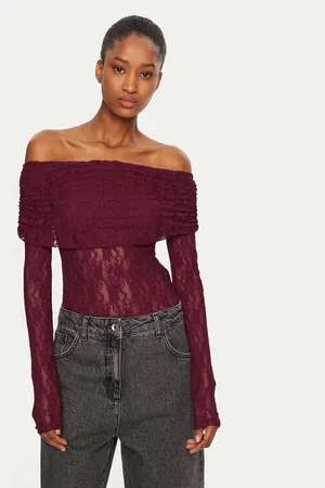 ROTATE Bluse 1132732197 Slim Fit