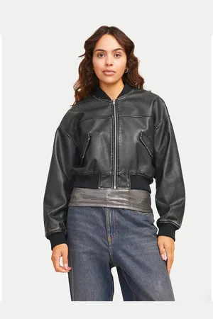 JJXX Jacke aus Kunstleder Tora 12262126 Regular Fit
