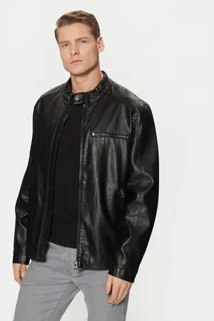 Guess Jacke aus Kunstleder M5RL00 WGU60 Regular Fit