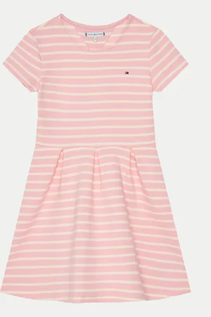 Tommy Hilfiger Kleid für den Alltag KG0KG08339 S Slim Fit