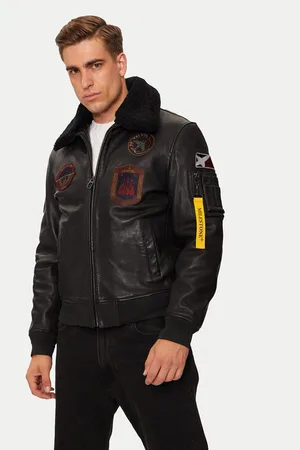 Milestone Lederjacke Maverick 431041 20860 Regular Fit