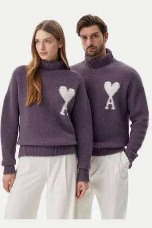 Ami Rollkragenpullover UKS425.KN0032 Relaxed Fit