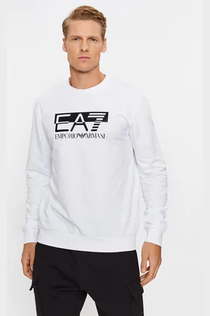 EA7 Sweatshirt 6RPM60 PJ05Z 0100 Regular Fit