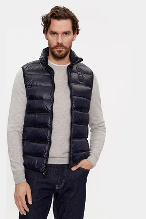 Blauer Weste 23WBLUX03100 Blau Regular Fit