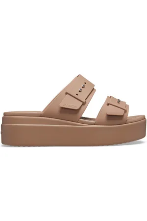 Crocs Pantoletten Brooklyn Low Wedge Sandal W 207431