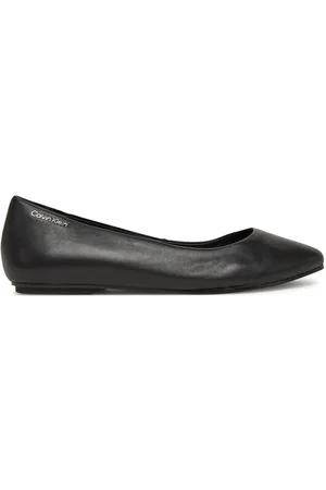 Calvin Klein Ballerinas Flat Mary Jane - Lth HW0HW02341