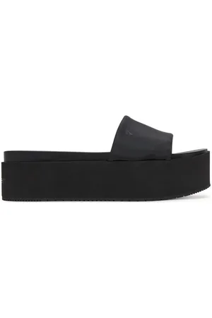 Calvin Klein Pantoletten Flatform Sandal Slide In Nylon YW0YW01791
