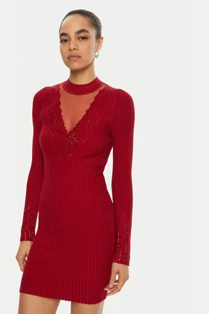 Guess Strickkleid W5RK14 Z2Y50 Regular Fit