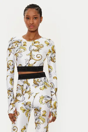 VERSACE Bluse 78HAH218 Slim Fit