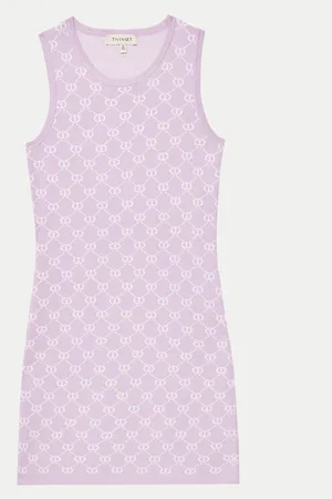Twin-Set Kleid für den Alltag 251GJ3QX2 Slim Fit