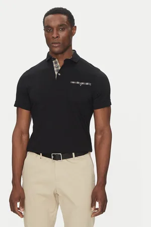 Barbour Poloshirt Corpatch MML1071BK71 Tailored Fit
