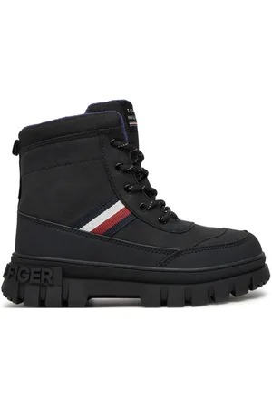 Tommy Hilfiger Schnürstiefeletten Stripes Fur Boot T3X5-33713-1487 S