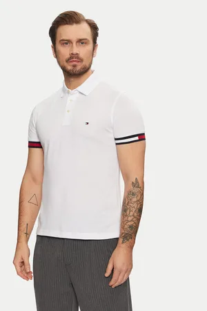 Tommy Hilfiger Poloshirt Flag Cuff MW0MW37518 Slim Fit