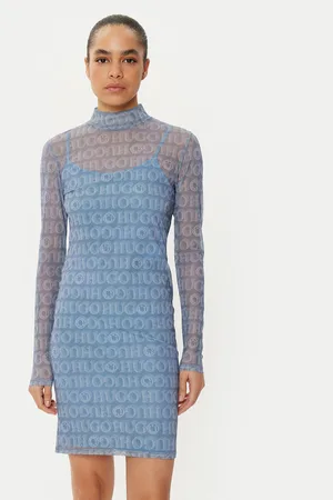 HUGO BOSS Kleid für den Alltag Noella 50534704 Slim Fit