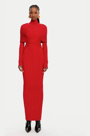 Balmain Abendkleid DF0RR835KH70 Slim Fit