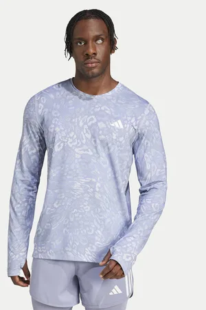 adidas Technisches T-Shirt Own the Run 3-Stripes JD7770 Regular Fit