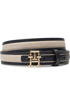 Tommy Hilfiger Damengürtel Th Logo 2.5 Canvas AW0AW17249