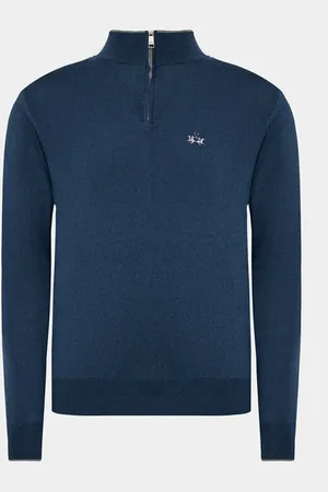 La Martina Pullover WMS003 YW091 Regular Fit