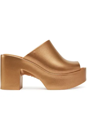 Melissa Pantoletten Mule Hype Metallic Ad 36497