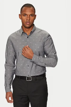 Guess Hemd M5RH05 WFXX1 Regular Fit