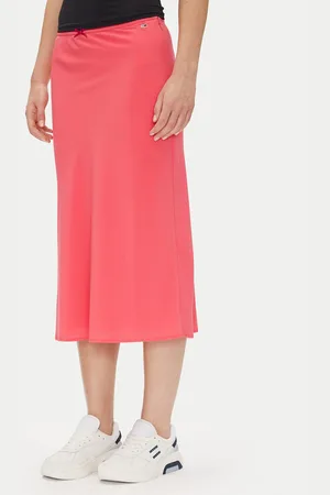 Tommy Hilfiger Midirock Tjw Midi Aop Skirt DW0DW20272 Regular Fit