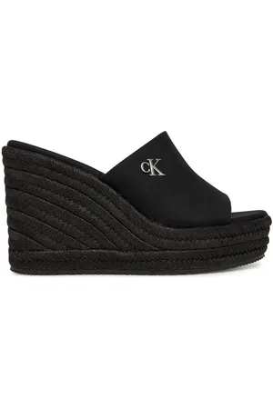 Calvin Klein Espadrilles Wedge Rope Slide Mg YW0YW01699