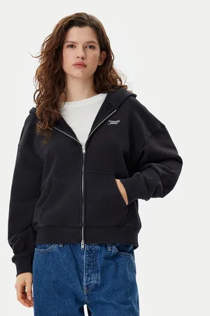 Tommy Hilfiger Sweatshirt Script Logo DW0DW20303 Boxy Fit